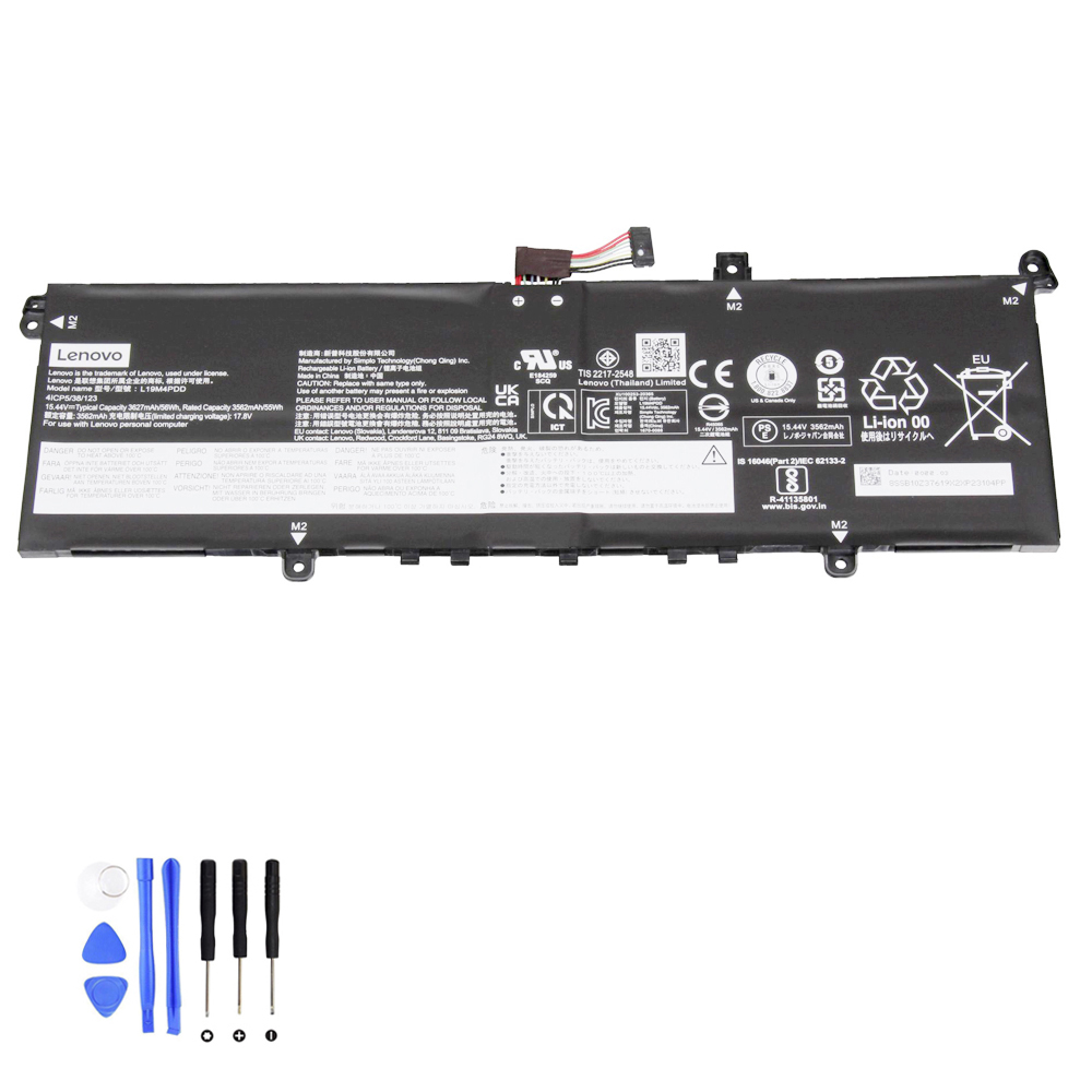 56Wh Lenovo L19M4PDD Akku