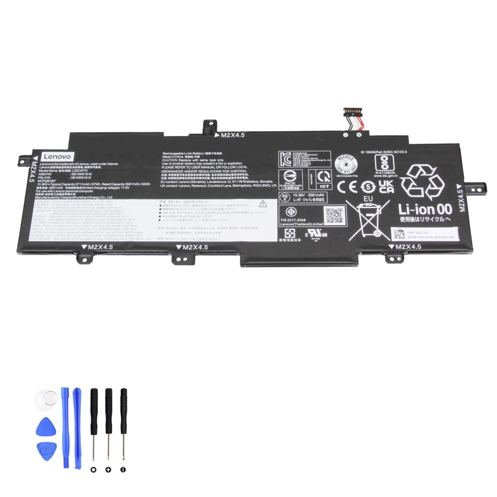 57Wh Lenovo L20C4P72 Akku