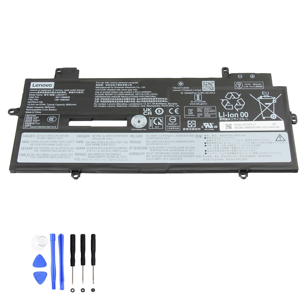 57Wh Lenovo L20D4P71 Akku