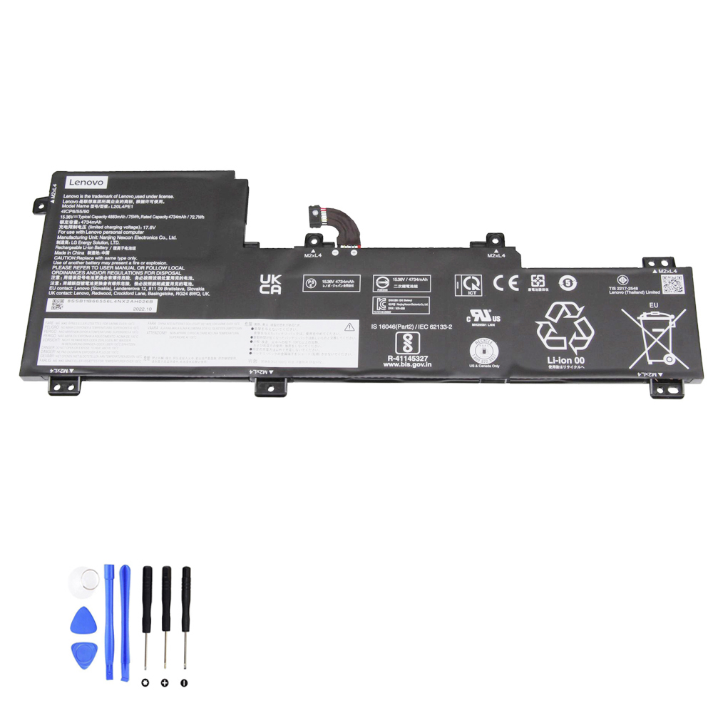 75Wh Lenovo L20L4PE1 Akku