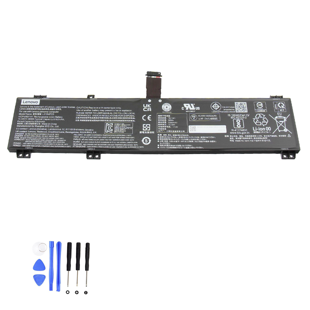 80Wh Lenovo L21B4PC0 Akku
