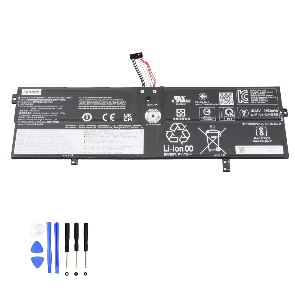 71Wh Lenovo L21B4PE2 Akku