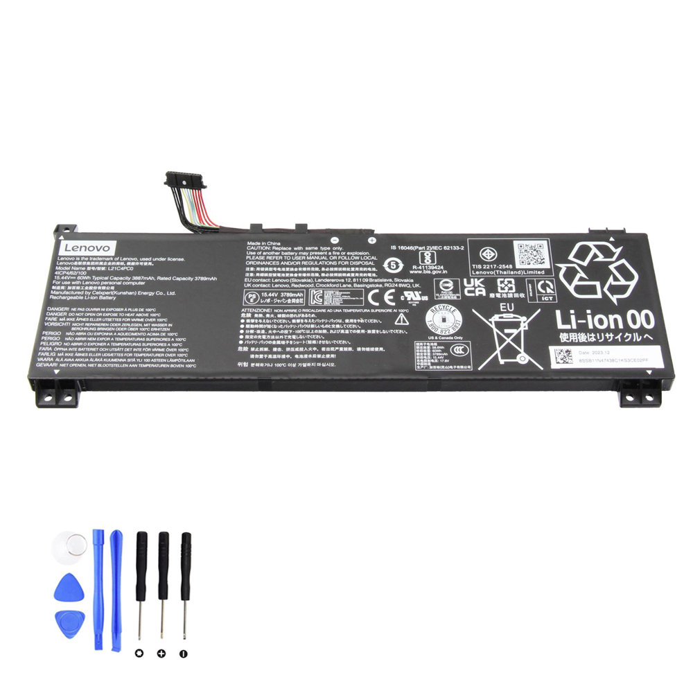60Wh Lenovo L21C4PC0 Akku