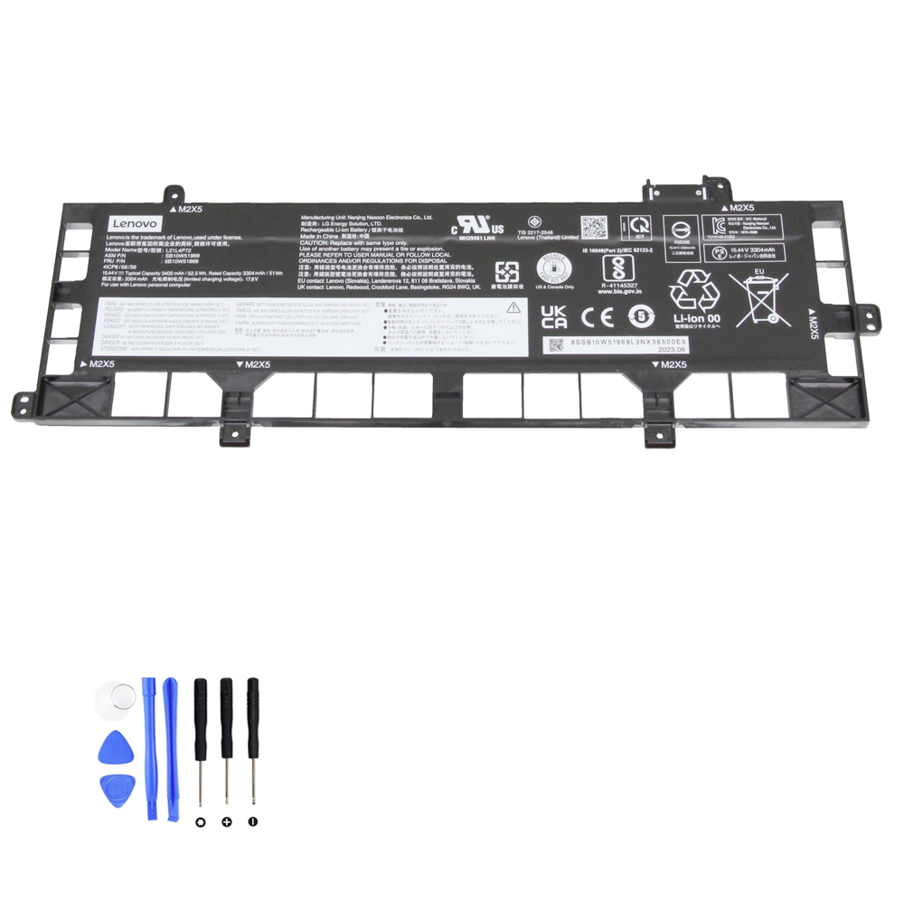 52Wh Lenovo L21L4P72 Akku