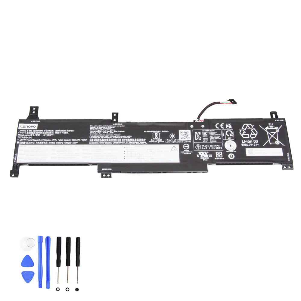 40Wh Lenovo L21M3PF1 Akku