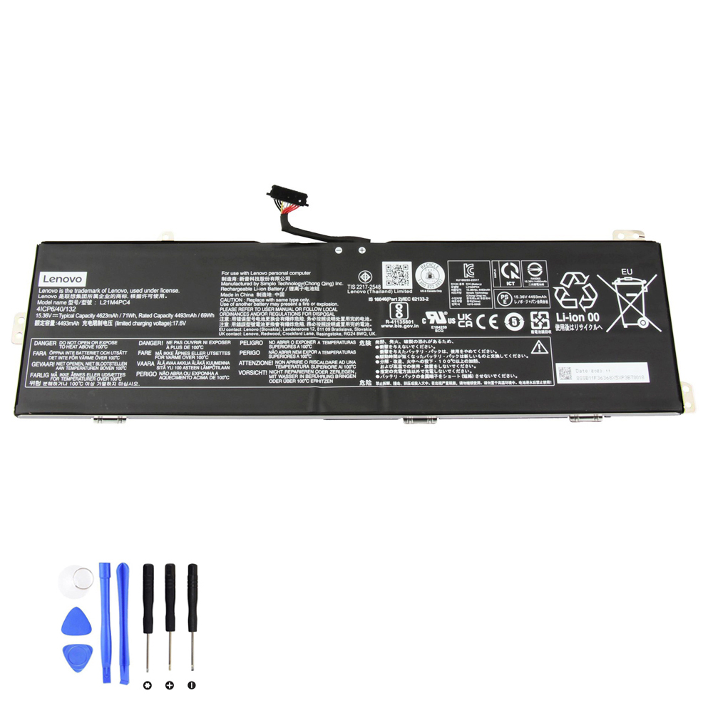 71Wh Lenovo L21M4PC4 Akku