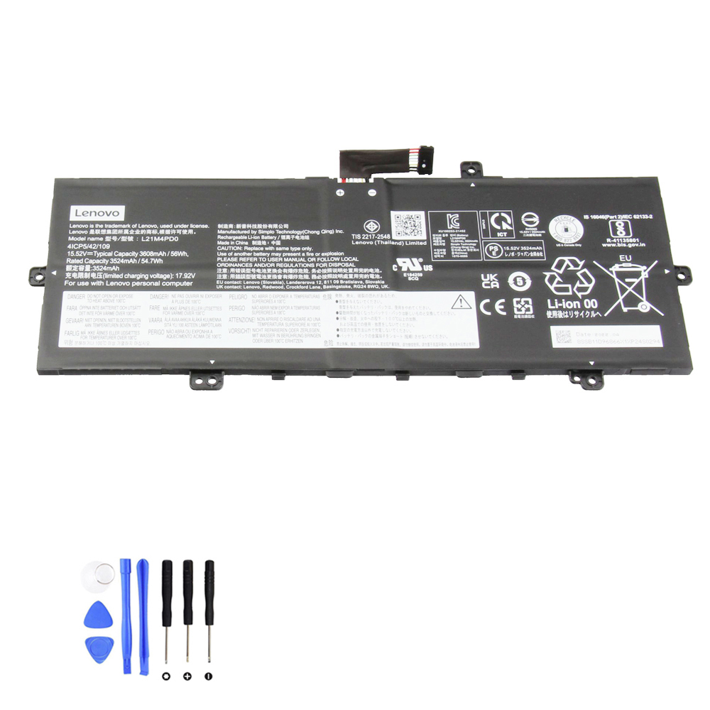56Wh Lenovo L21M4PD0 Akku