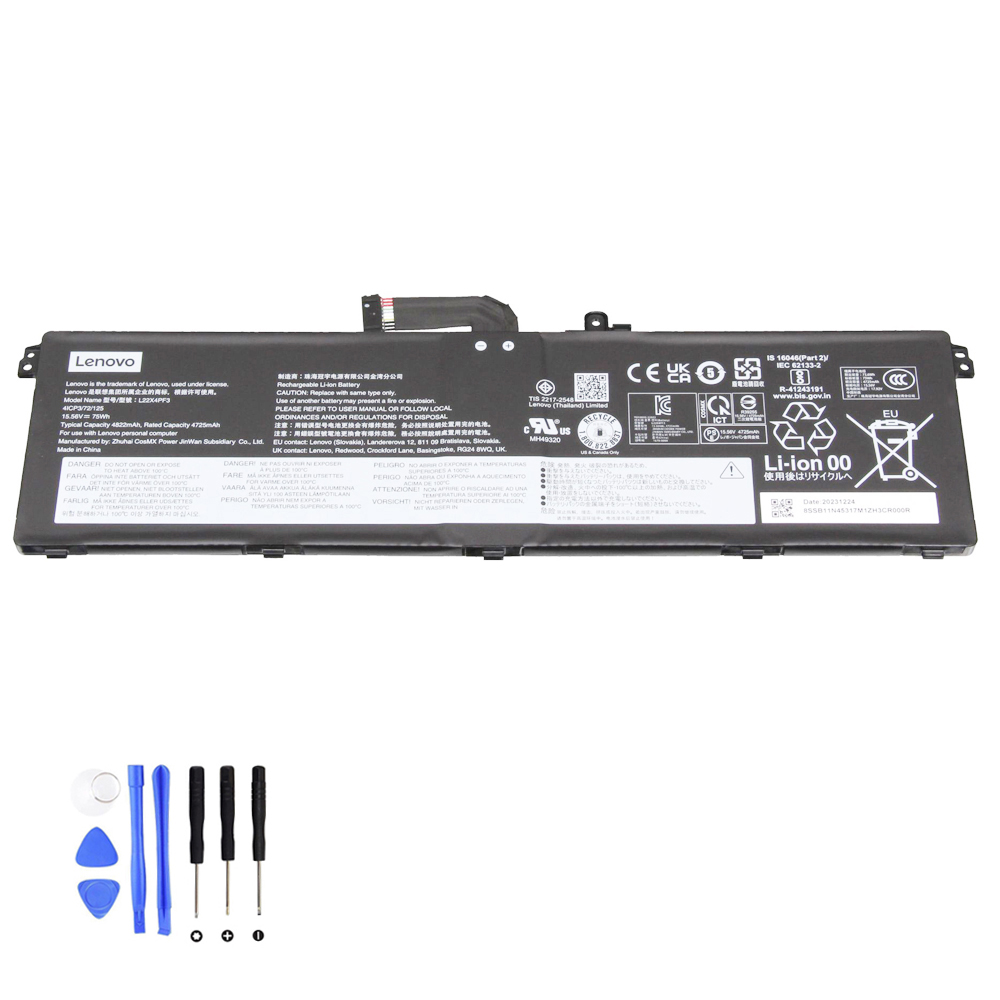 75Wh Lenovo L22X4PF3 Akku