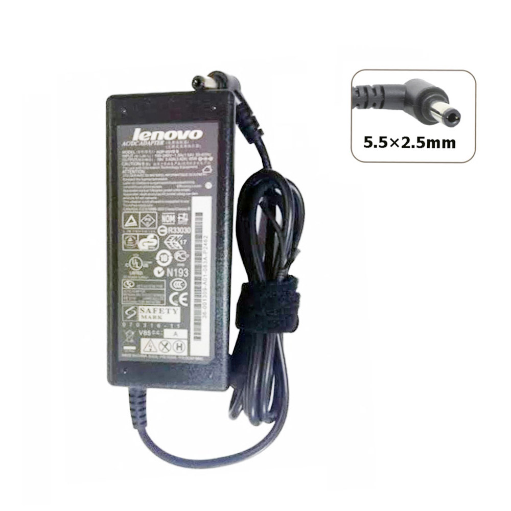 19V 3.42A 65W Lenovo 5.5mm 2.5mm Netzteil Ladegerät – Bild 2