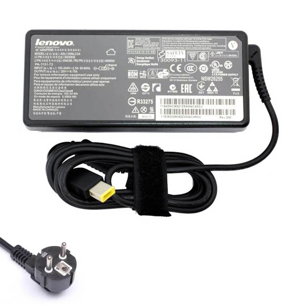 20V 6.75A 135W Lenovo Slim Tip Netzteil Ladegerät