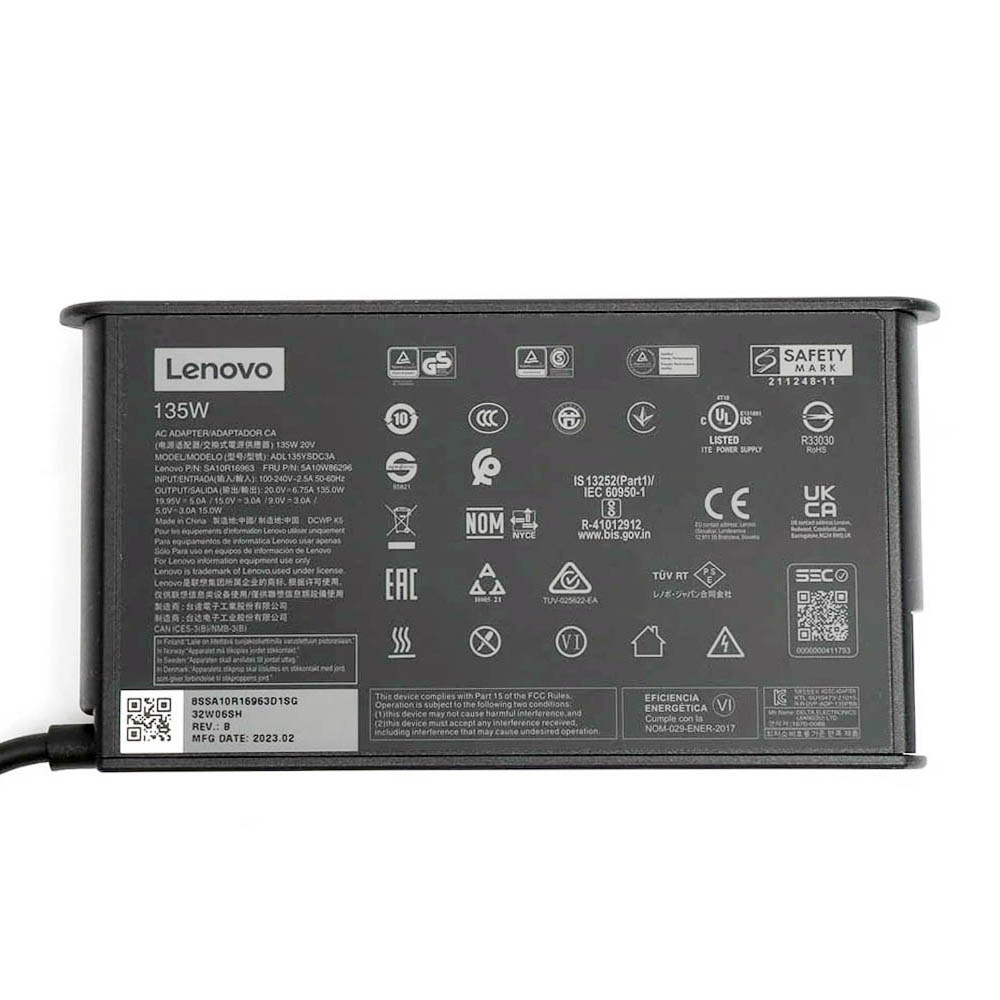 20V 6.75A 135W Lenovo USB-C Netzteil Ladegerät – Bild 3