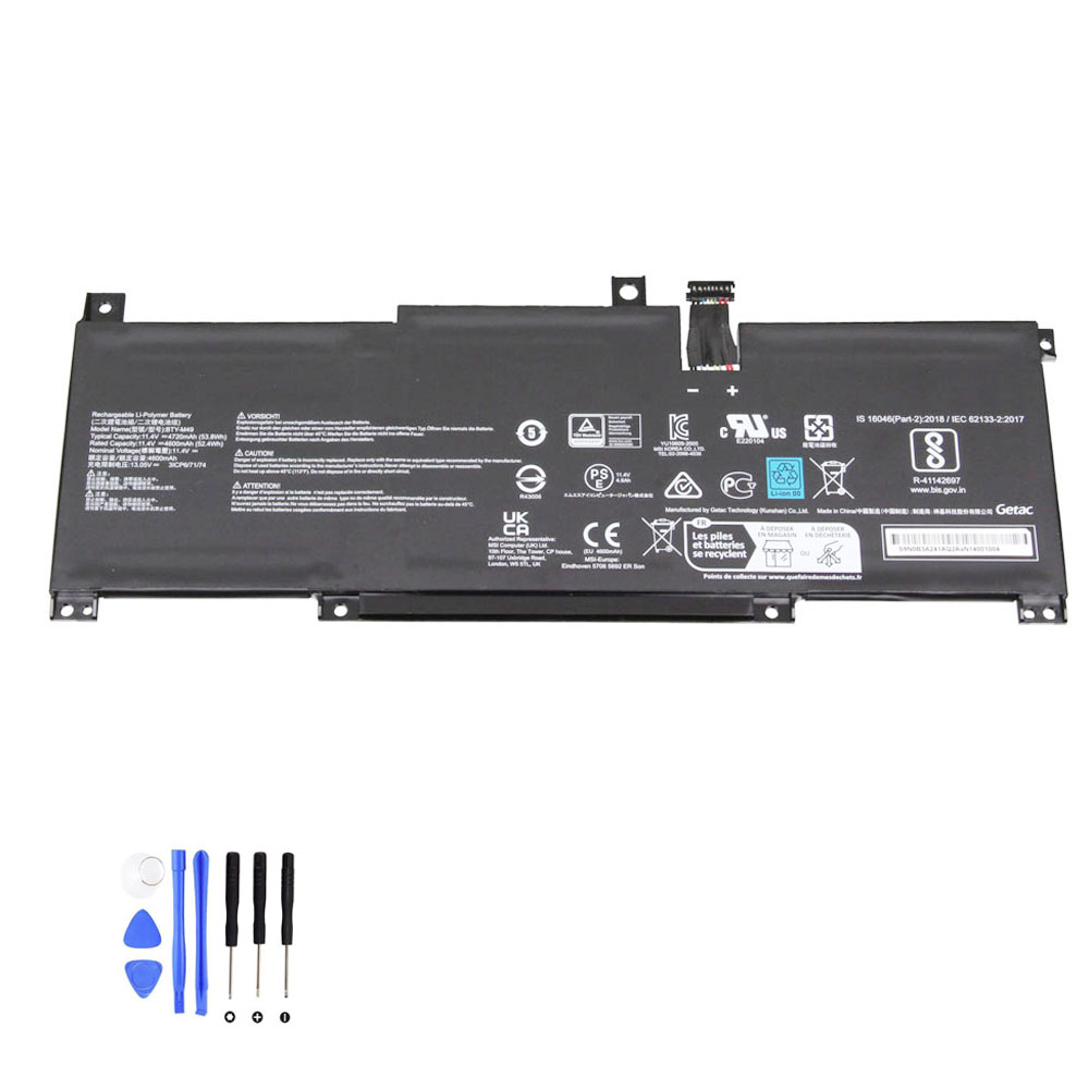 53.8Wh MSI BTY-M49 Akku