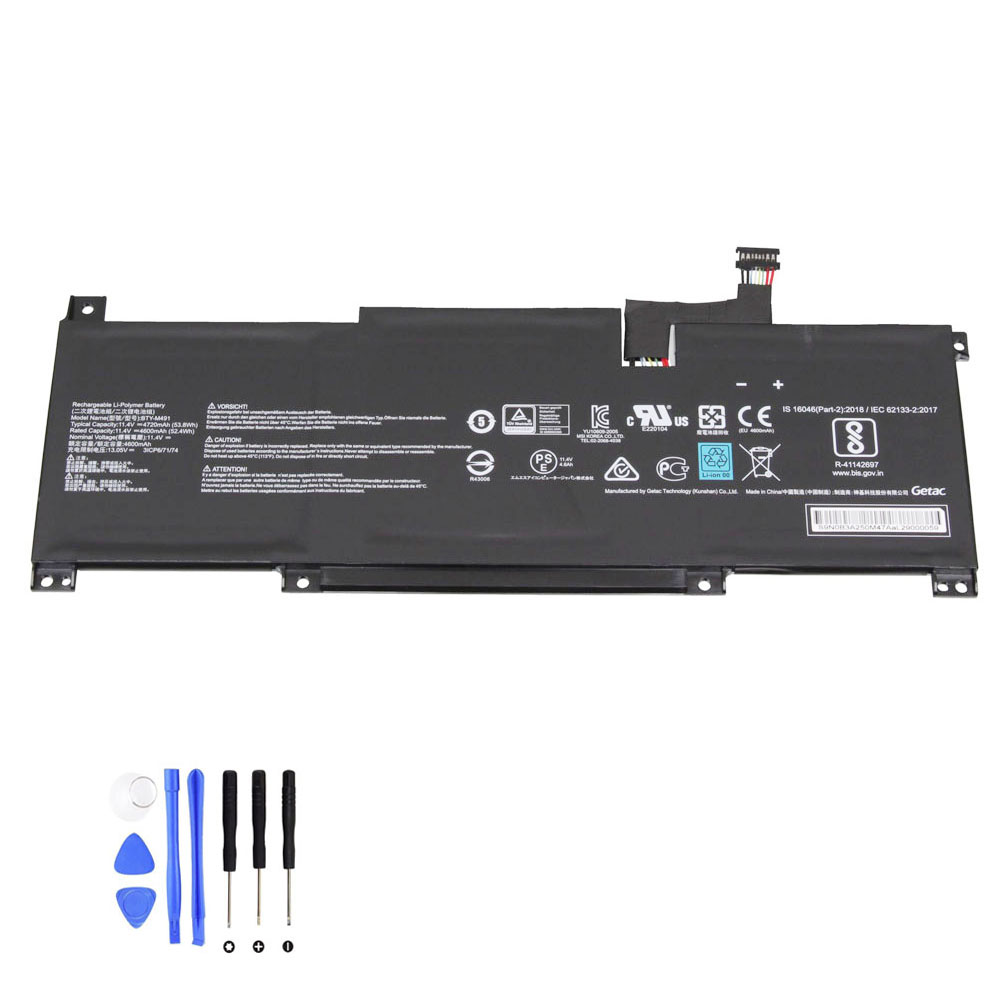 53.8Wh MSI BTY-M491 Akku