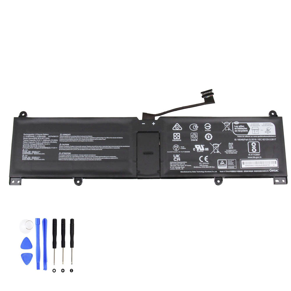 72Wh MSI BTY-M4A Akku