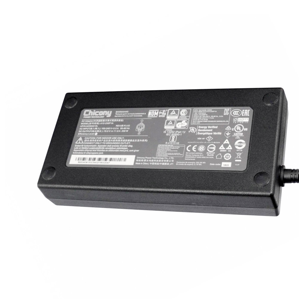 20V 11.5A 230W MSI 4 Pole Netzteil Ladegerät – Bild 2