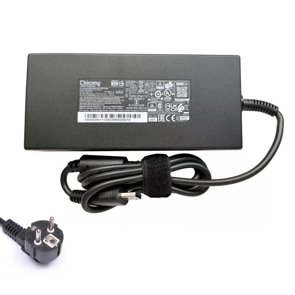 20V 12A 240W MSI Rechteckverbindung Netzteil Ladegerät