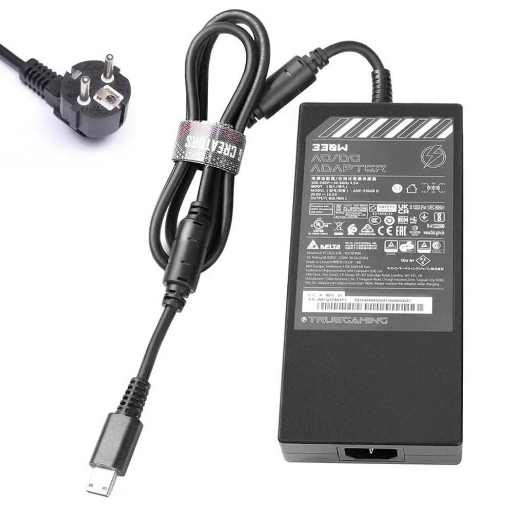20V 16.5A 330W MSI Rechteckverbindung Netzteil Ladegerät