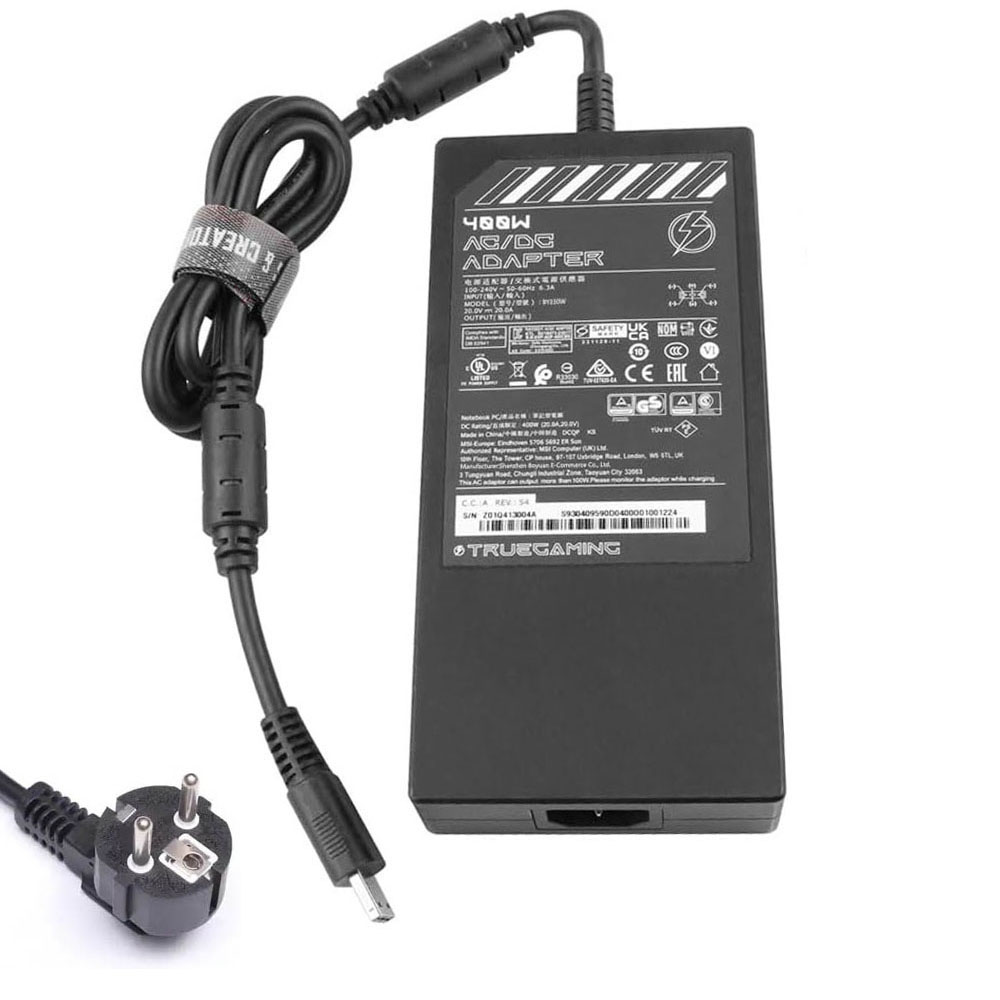 20V 20A 400W MSI Rechteckverbindung Netzteil Ladegerät