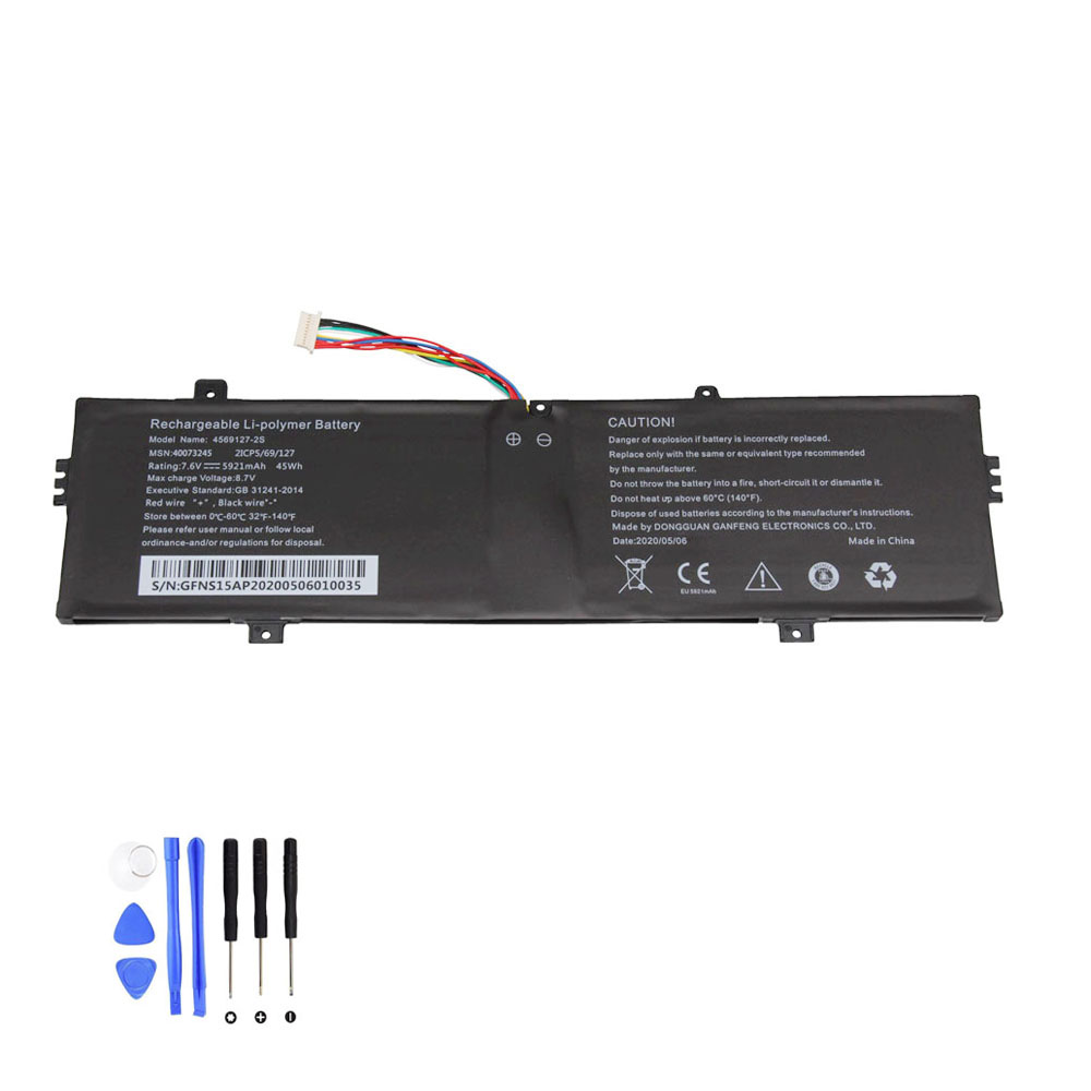 45Wh Medion 4569127-2S Akku