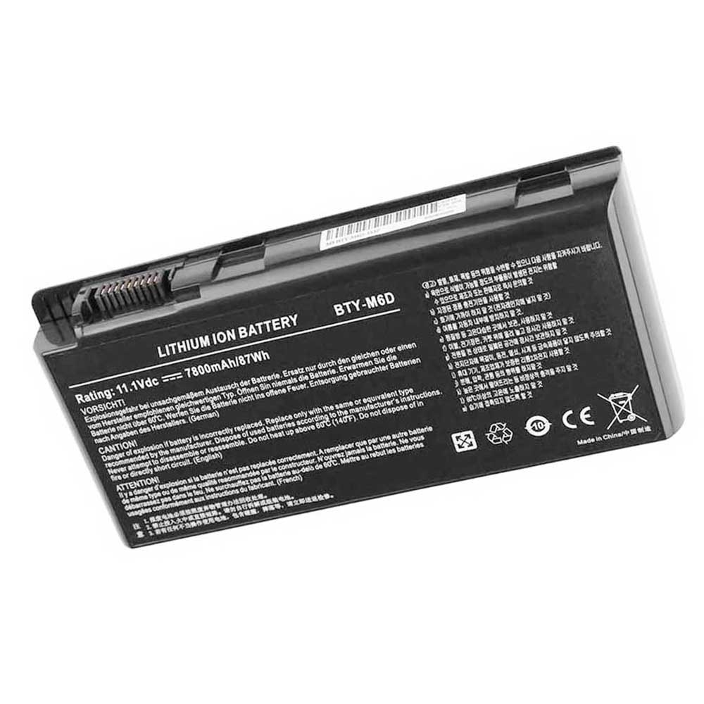 87Wh Medion BTY-M6D Akku
