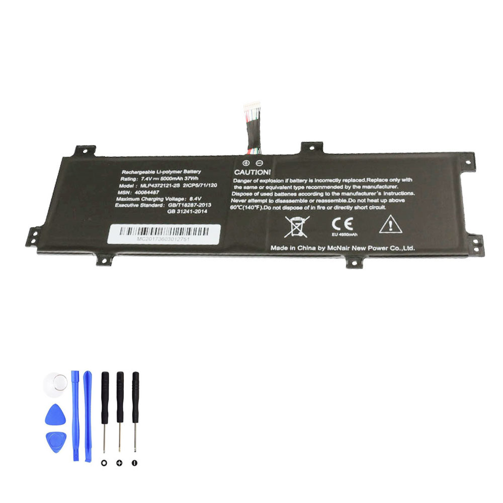 37Wh Medion MLP4372121-2S Akku