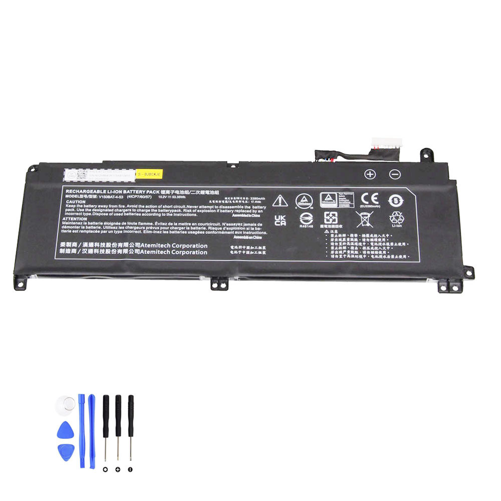 53.35Wh Medion V150BAT-4-53 Akku