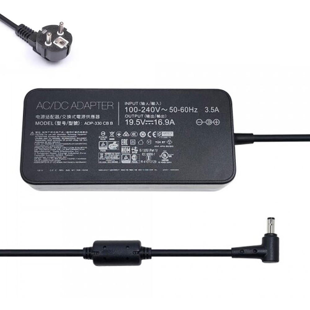 19.5V 16.9A 330W Medion 5.5mm 2.5mm Netzteil Ladegerät