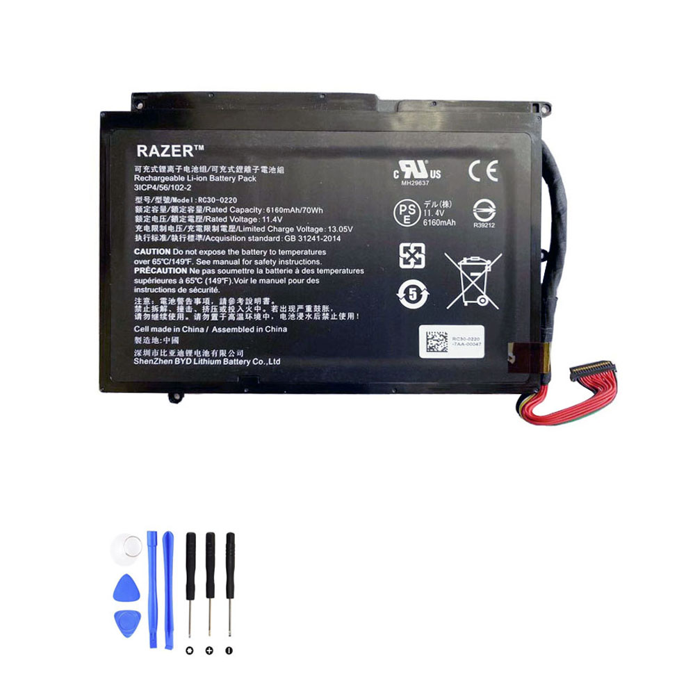 70Wh Razer RC30-0220 Akku