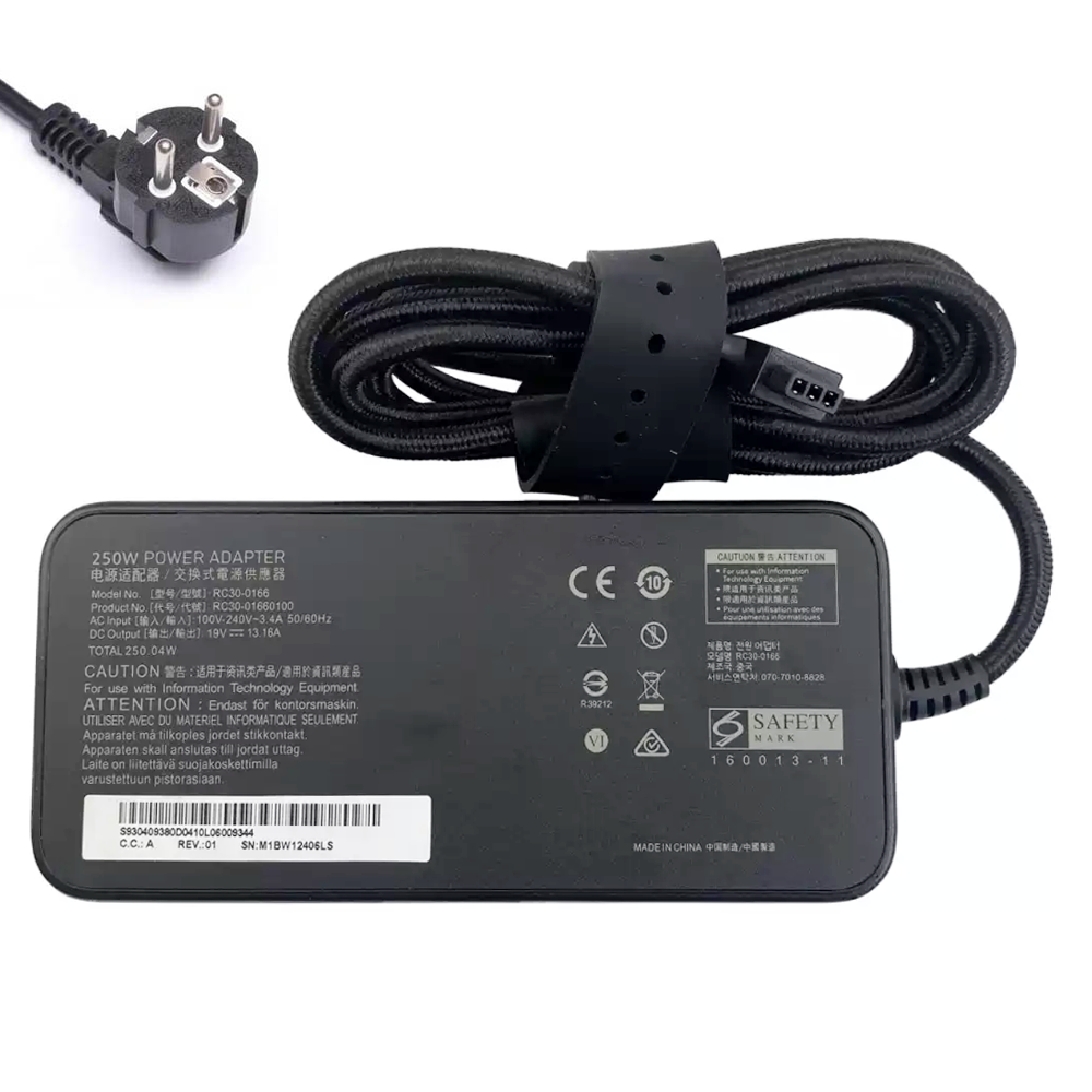 19V 13.16A 250W Razer(Delta) Netzteil Ladegerät