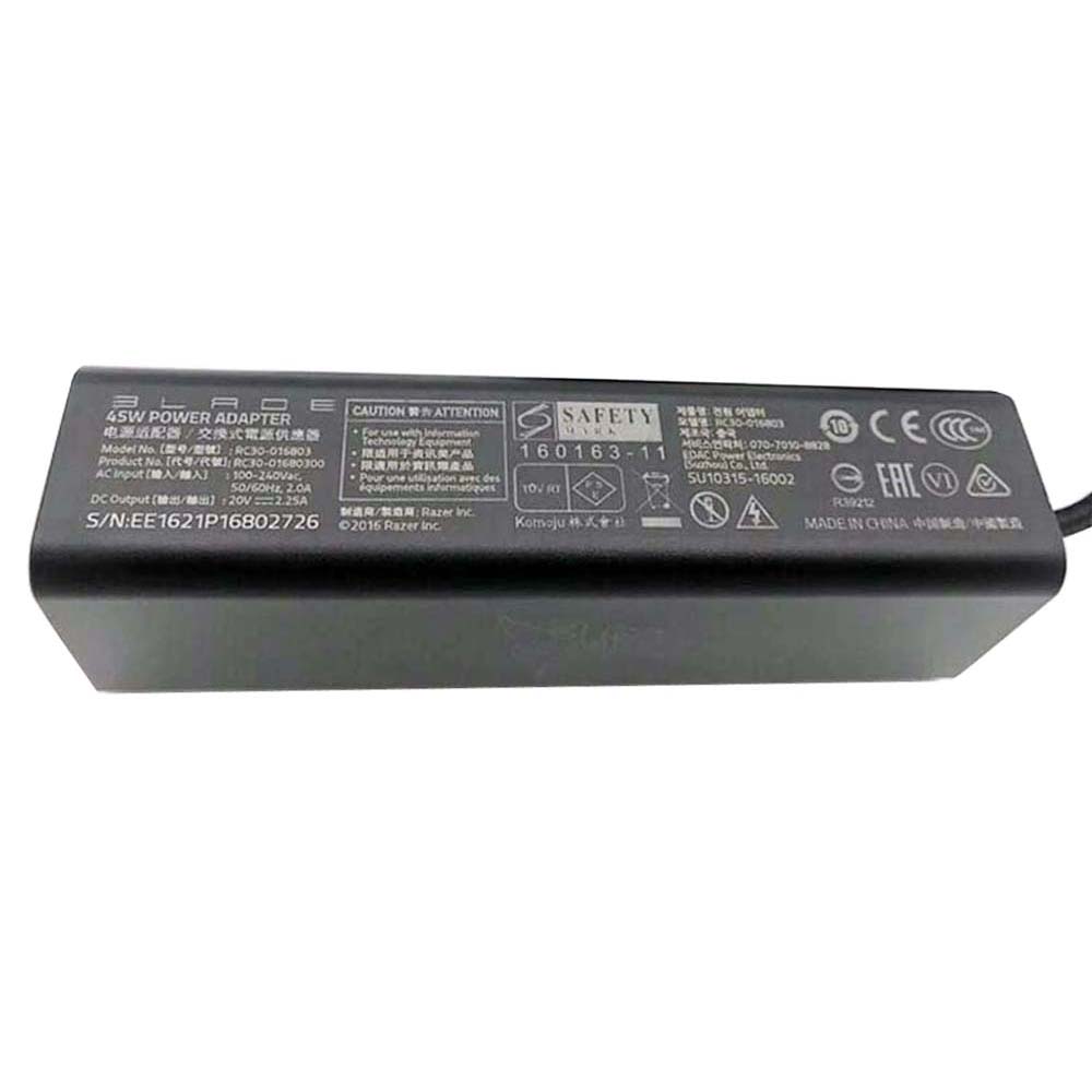 20V 2.25A 45W Razer USB-C Netzteil Ladegerät – Bild 3