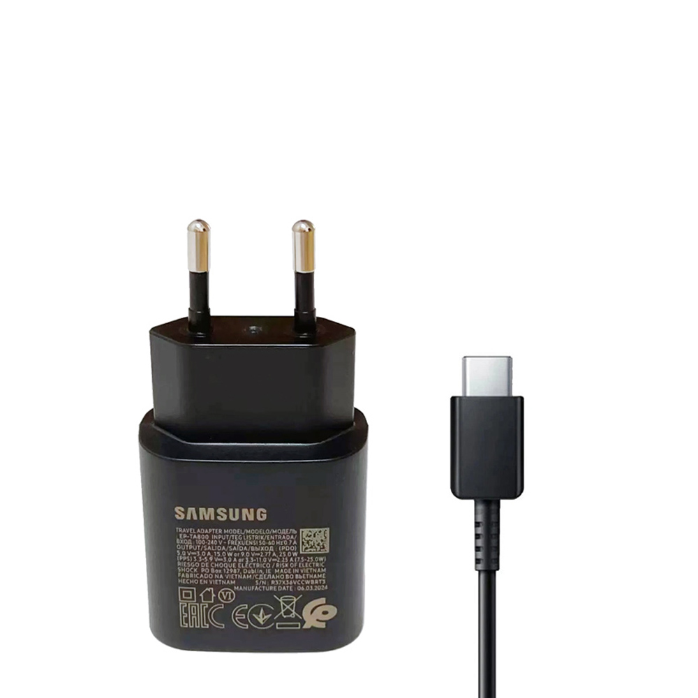 9V 2.77A 25W Samsung USB-C Netzteil Ladegerät