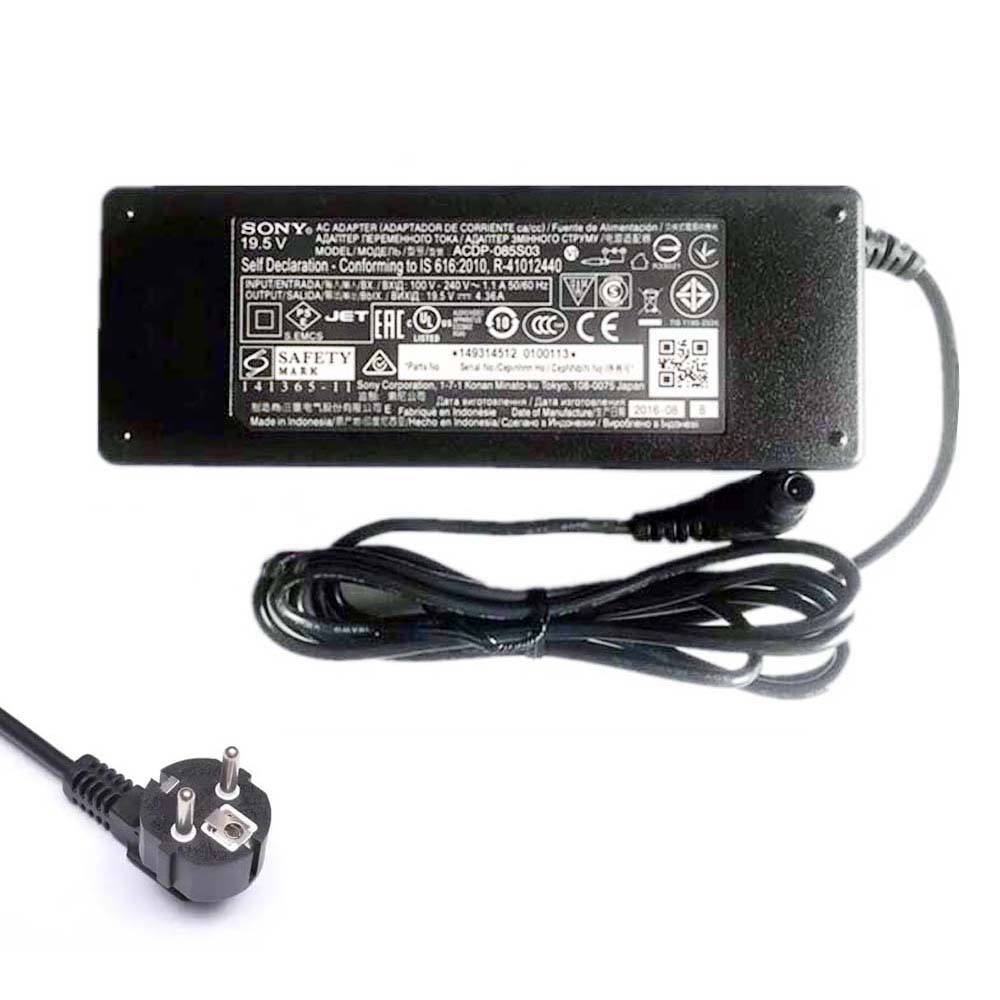 19.5V 4.35A 85W Sony 6.5mm 4.4mm Netzteil Ladegerät