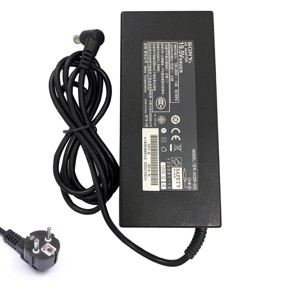 19.5V 4.4A 85W Sony 6.5mm 4.4mm TV Netzteil Ladegerät