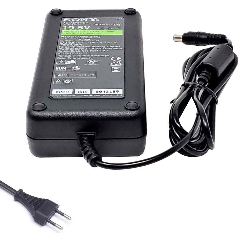 19.5V 6.15A 120W Sony 6.5mm 4.4mm Netzteil Ladegerät