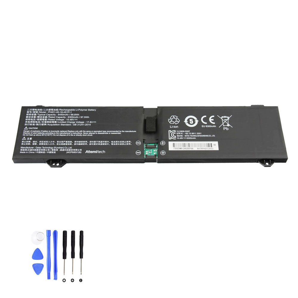 99.8Wh Tongfang PHID1-00-18-4S1P-1 Akku