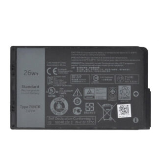 Ersatz für Dell 26Wh 7XNTR Akku