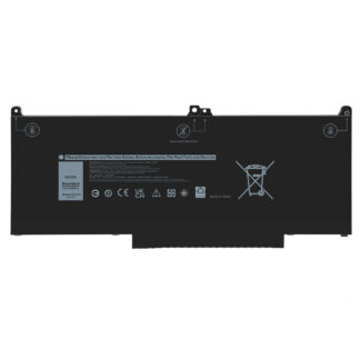 Ersatz für Dell 60Wh MXV9V Akku